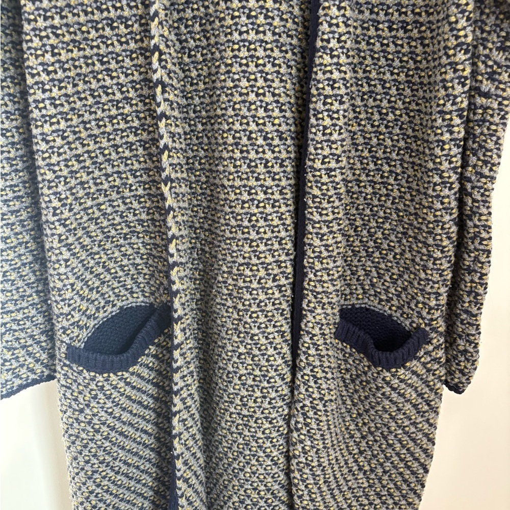 Fisherman Out of Ireland Long Women’s 100% Wool | Scandi Girl Natural Fiber - Picture 4 of 6